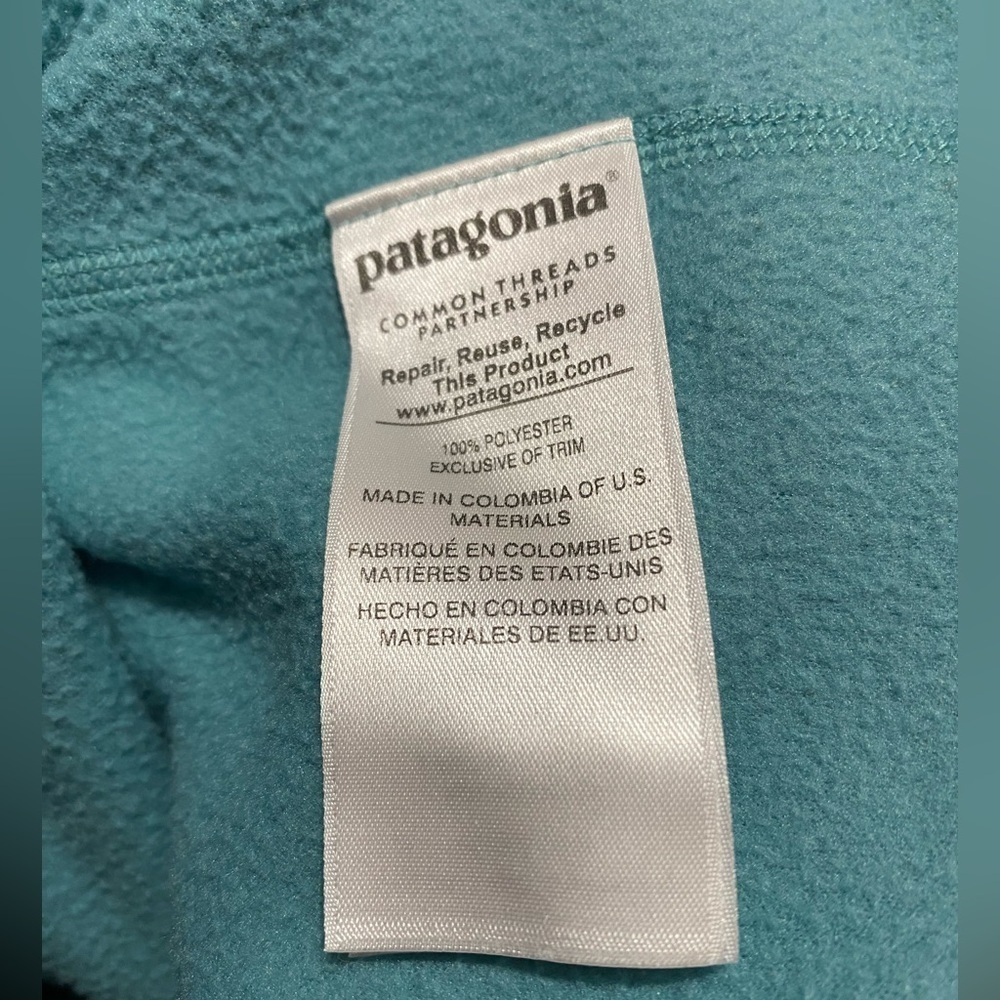 SOLD
🌟 PATAGONIA teal light blue
1/4 zip fleece jacket size Small
Outdoor - Picture 9 of 9